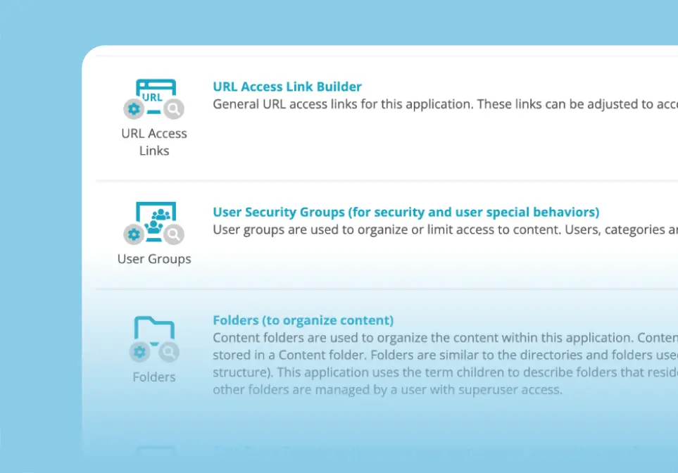 security-compliance Screenshot of security settings screen in the app